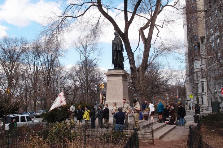 Kossuth Lajos szobra New Yorkban